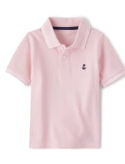 Boys Tipped Polo - Spring Jubilee