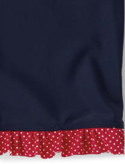 Girls Rashguard Swimsuit - Very Cherry