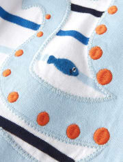 Boys Peek-A-Boo Octopus Top - Whale Hello There