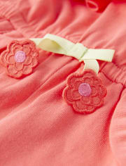 Girls Ruffle Romper - Fairy Blossom
