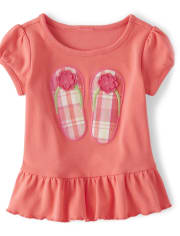 Tongs pour filles, haut à basque - Fairy Blossom