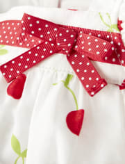 Top Niña Volantes - Very Cherry