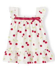 Top Niña Volantes - Very Cherry