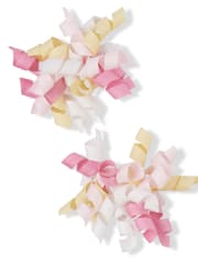 Girls Curly Hair Clips - Spring Jubilee