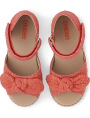 Girls Eyelet Espadrilles - Fairy Blossom
