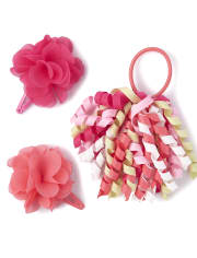 Ensemble de cheveux pour filles - Fleur de fée