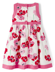 Vestido Floral para Niñas - Amapolas Juguetonas