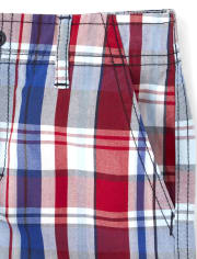 Shorts de cuadros para niños - Día de apertura