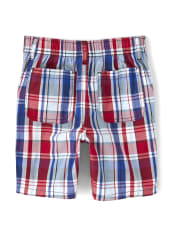 Shorts de cuadros para niños - Día de apertura
