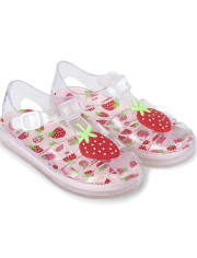 Sandalias Jelly para niñas - Strawberry Patch