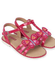 Girls Butterfly Sandals - Summer Safari