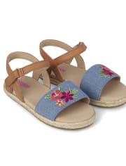 Girls Espadrille Sandals - Summer Safari