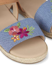 Girls Espadrille Sandals - Summer Safari