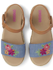 Girls Espadrille Sandals - Summer Safari