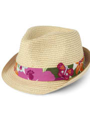 Fedora papillon pour filles - Safari d'été