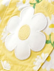 Pantalones cortos florales niñas - Sunny Daisies