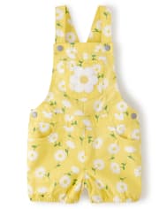 Pantalones cortos florales niñas - Sunny Daisies