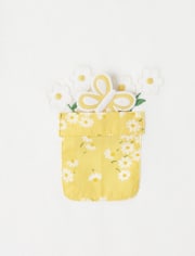 Top de maceta con apliques para niñas - Sunny Daisies