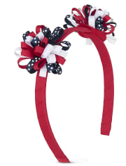 Girls Curly Star Headband - American Cutie