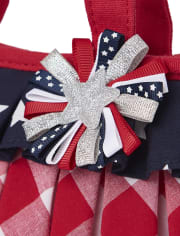 Girls Ruffle Bag - American Cutie