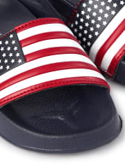 Boys Flag Slides - American Cutie
