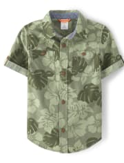 Camisa con botones Jungle para niños - Summer Safari