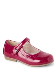 Girls Ballet Flats - Candy Apple