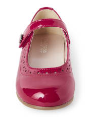 Girls Ballet Flats - Candy Apple
