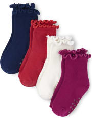 Chaussettes mi-longues à volants pour filles - Every Day Play