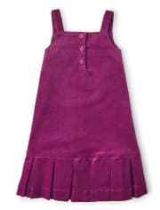 Girls Applique Flowers Jumper - Berry Cute