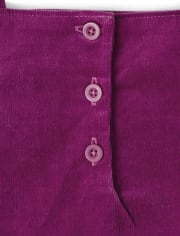 Girls Applique Flowers Jumper - Berry Cute