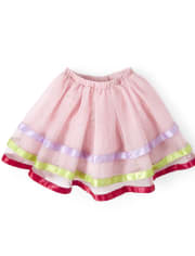 GYMBOREE FLOWER GARDEN LIGHT PINK TULLE TUTU SKIRT 3 6 2T 3T NWT