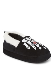 Boys Skeleton Slippers - Gymmies