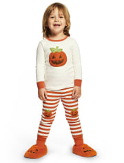 Boys Lil' Pumpkin Cotton 2-Piece Pajamas - Gymmies