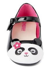 Girls Panda Ballet Flats - Panda Party