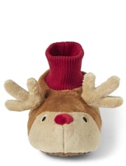 Kids Reindeer Slippers - Gymmies