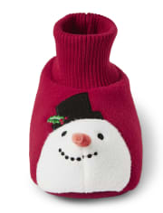 Kids Snowman Slippers - Gymmies