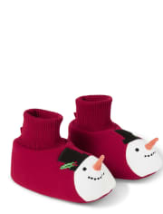 Kids Snowman Slippers - Gymmies