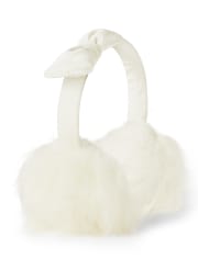 Girls Faux Fur Ear Muffs - Picture Perfect