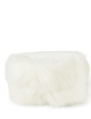 Girls Faux Fur Muff Bag - Picture Perfect