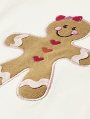Girls Gingerbread Cotton 2-Piece Pajamas - Gymmies