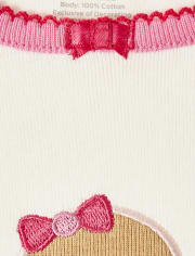 Girls Gingerbread Cotton 2-Piece Pajamas - Gymmies