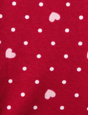 Girls Valentine's Cutie Cotton 2-Piece Pajamas - Gymmies