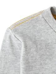 Boys Skiing Polar Bear Top - Aspen Lodge