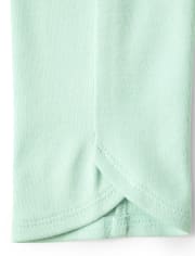 Girls Snowflake Leggings - Snow Princess