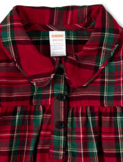 Girls Matching Family Plaid Flannel Nightgown - Gymmies