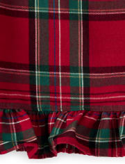 Girls Matching Family Plaid Flannel Nightgown - Gymmies