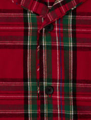 Unisex Adult Matching Family Plaid Flannel 2-Piece Pajamas  Gymmies