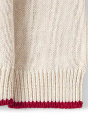 Suéter de pan de jengibre bordado para niños - Moose Mountain