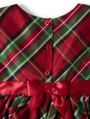 Girls Tartan Plaid Dress - Picture Perfect